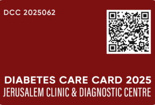 DIABETES CARE CARD 2025 |Jerusalem Clinic