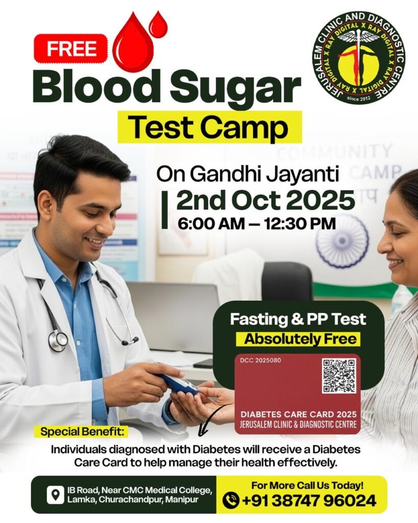 Free Blood Sugar Test Camp 2025